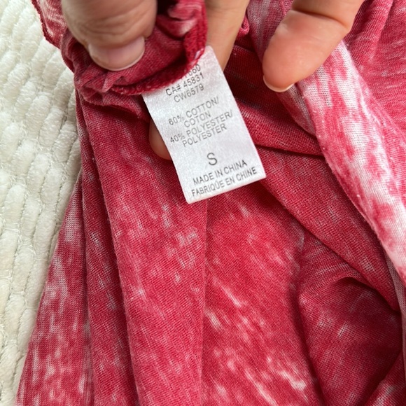 Chaser burnout tank top in red. Oversized says S but can fit L - Picture 7 of 7